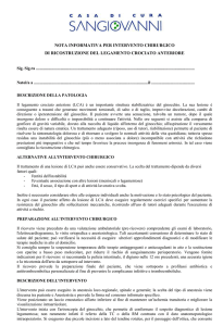 LCA 1 - Casa di Cura San Giovanni