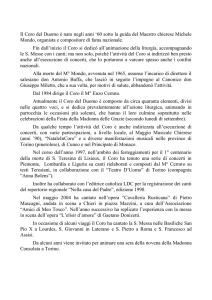 PRESENTAZIONE CORO DUOMO