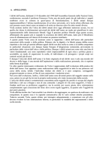 Il saggio di Francesco Viola su Diritti dell`uomo ed etica