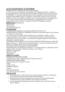acne ed eruzioni acneiformi