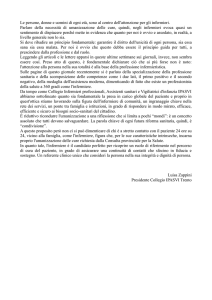 Lettera Al giornale ADIGE