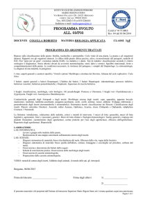 docente colella roberto materia biologia applicata classe 3ap
