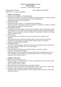 Liceo Scientifico - Istituto Superiore Statale “PITAGORA”