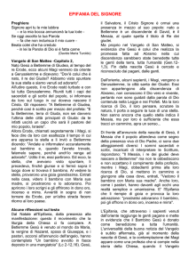 Epifania del Signore - Milizia dell`Immacolata