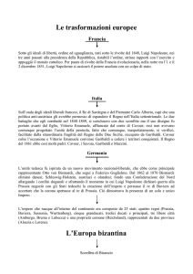 Le trasformazioni europee