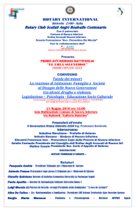 ROTARY INTERNATIONAL Distretto 2100