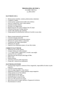 PROGRAMMA DI FISICA