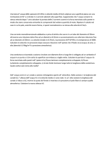 Tracce Esame Meccanica Dei Fluidi