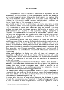 Rock around... - Liceo Torricelli