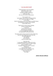 La voce dei ricordi - Gensomaden Saiyuki