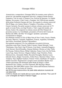 Giuseppe Milici Armonicista e compositore, Giuseppe Milici ha