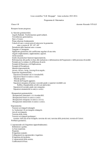 matematica - Liceo Morgagni