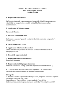 Programma del corso