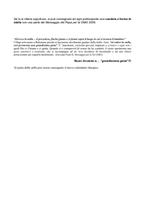 Ed ecco la stella… li precedeva, finché giunse e