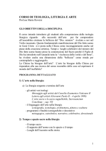 Teologia, Liturgia e Arte