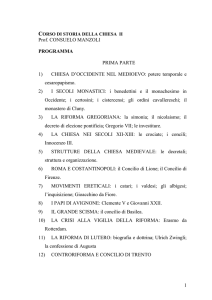 Storia della Chiesa II