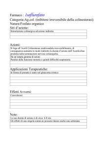 Farmaco : Fisostigmina