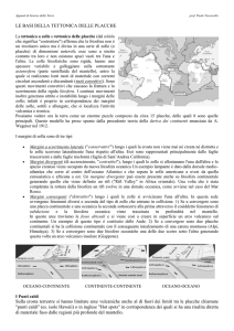 Appunti di Scienze della Terra prof. Paolo Tescarollo LE BASI
