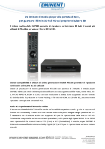 Da Eminent il media player alla portata di tutti