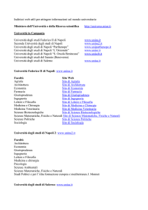 Indirizzi web utili per attingere informazioni sul