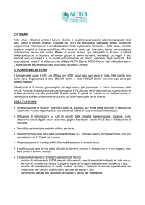 SCHEDA ACTO onlus - salutebenedadifendere
