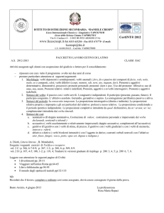 latino - Liceo Daniele Crespi