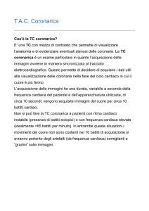 TC coronarie
