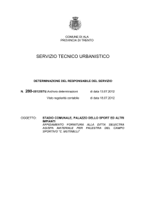 il responsabile del servizio