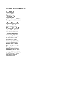 ECCOMI (Frisina salmo 39) - Parrocchia S. Andrea