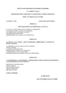 scienze - G. Caboto