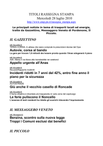titoli rassegna stampa