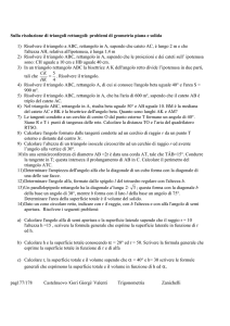Problemi di geometria