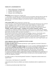 Docenti coordinatori delle classi