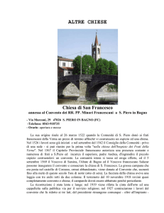 Altre Chiese - Comune di Bagno di Romagna