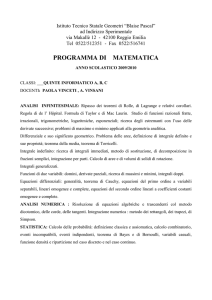 ProgrammaV,2010 svolto