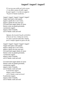 Auguri! - Associazione Culturale Magia di Note