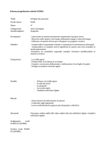 Schema progettazione attività STORIA Titolo Gli Egizi che passione