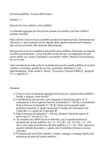 Economia pubblica / Scienza delle finanze