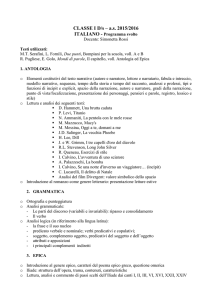 Docente: Simonetta Rossi - Liceo Statale MG Agnesi