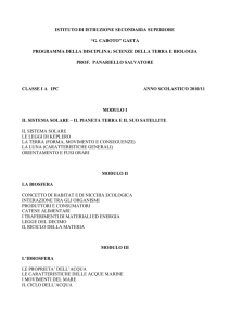 scienze - G. Caboto