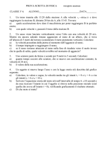 moto 1dimensione - Liceo XXV Aprile
