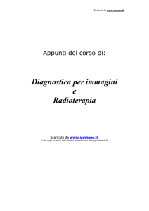 diagnostica per immagini e radioterapia