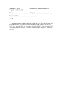 Matematica Corso A