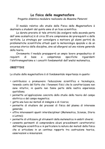 La fisica delle magnetosfere - Ufficio Scolastico Regionale per il