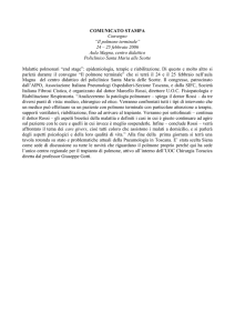 Cure, terapie e riabilitazione per