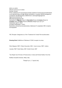 IOVS-14-14553 DOI:10.1167/iovs.14-14553 Section: Cornea Précis