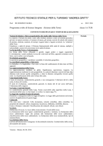 scienze della terra e biologia