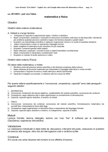 3B programmi e relazione finale
