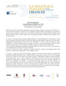 La maiolica italiana di stile compendiario