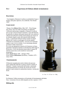 Esperienza di Edison